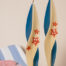 Patriotic candles-twisted beeswax candles