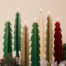 Pine Tree Candle-twised Beeswax Candles